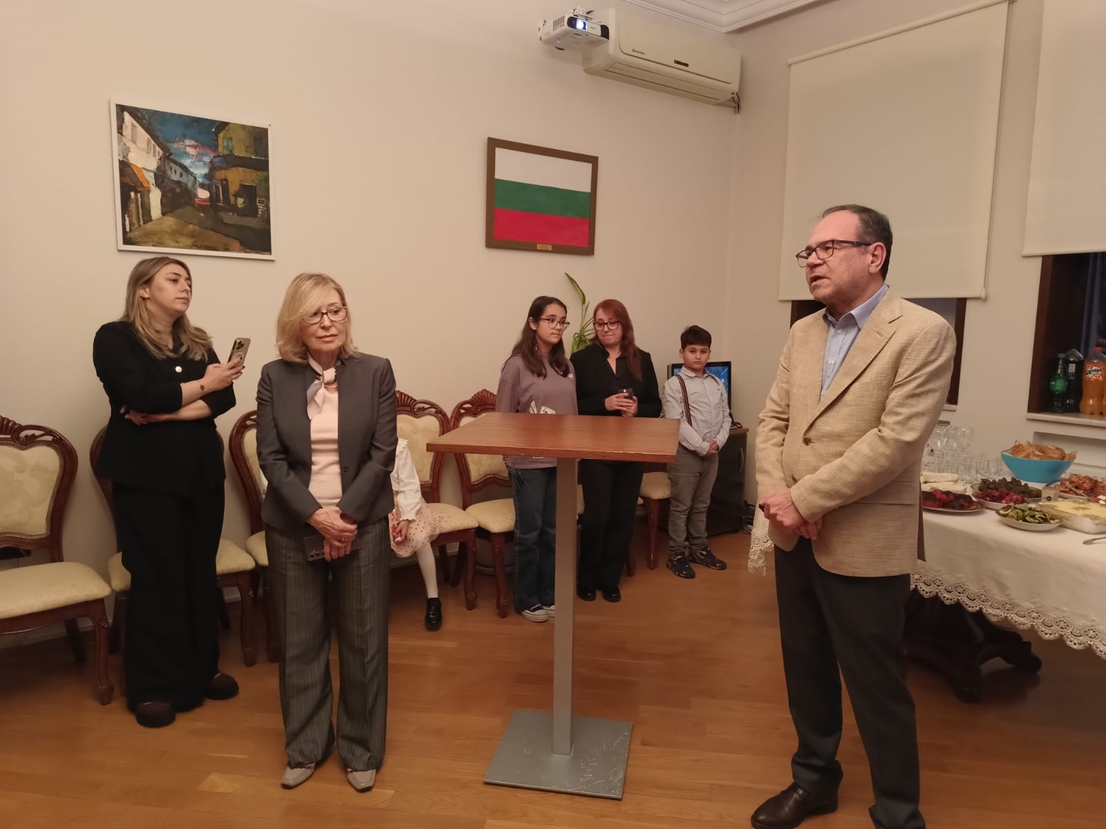 Reception for the Bulgarian community in Baku on the upcoming Christmas and New Year holidays